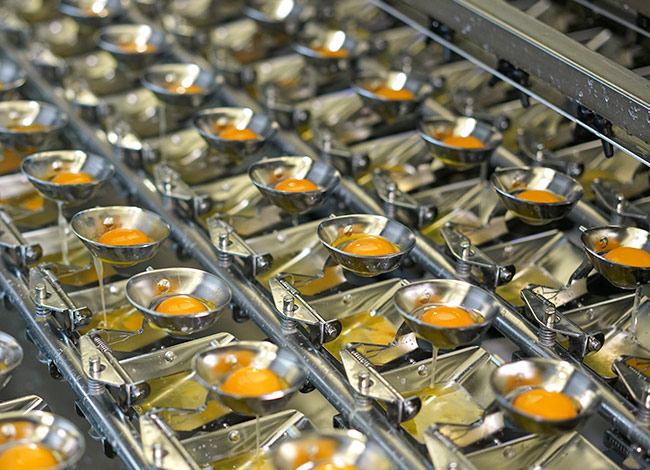 3. Egg cracking